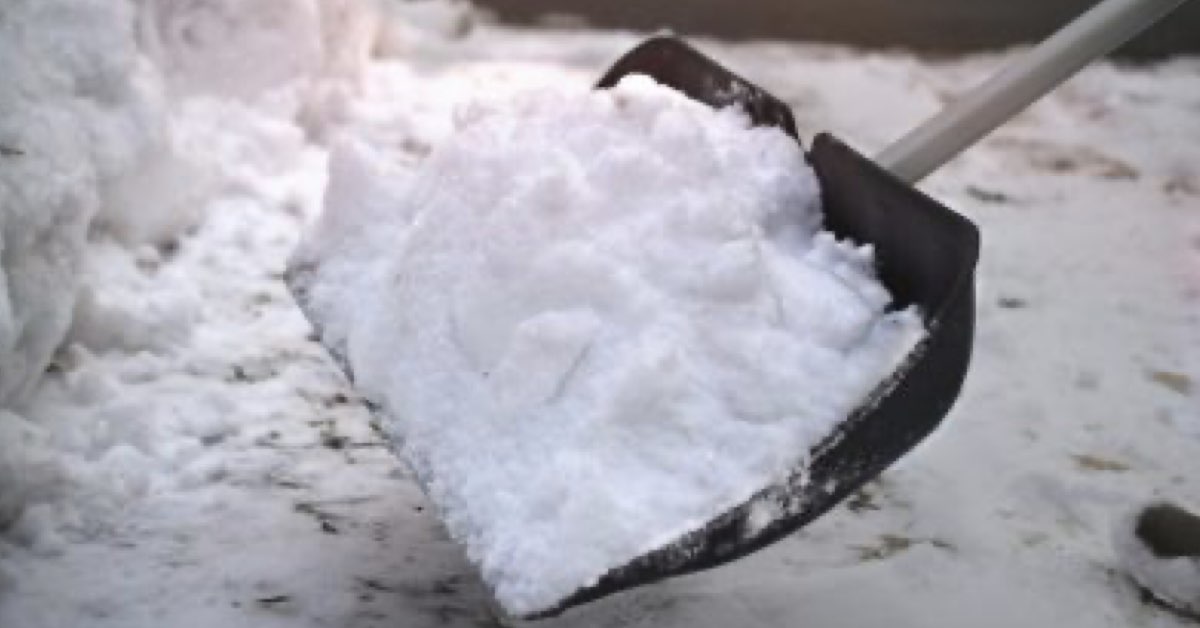 injury free shoveling