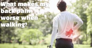 back Pain when walking | Buffalo Back